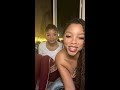 Ungodly Tea Time (5/7) - Chloe x Halle Instagram Live