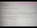 #Leave Application for office #top #viral #hit #subscribe