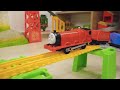 Stunts with Thomas, James and Fire Dragon - Thomas and Friends #thomasandfriends