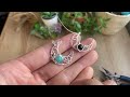 Whimsical Swirly Moon Wire Wrap Tutorial