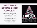 Altona Spring Choir Concert 5.16.24