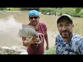 costales de pescado en la corriente del rio 2 dias de lluvias muy fuertes y se lleno la presa