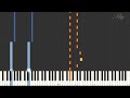 Fly - Ludovico Einaudi \\ Jacob's Piano \\ Synthesia Piano Tutorial