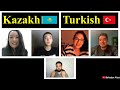 Similarities Between Turkish and Kazakh