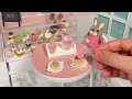 Real miniature patisserie cake shop 🍰🧁 cinnamon rolls, custard slice | mini food cooking