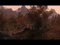 🍂 The Elder Scrolls Music & Ambience | Autumn in Skryim, Stunning Scenes in 4K