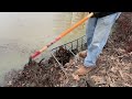 Beaver Dam Removal Unclogging Multiple Culverts | Massive Water Flow!