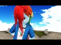 [MMD]Equestria Girls- Fluttershy Cheer