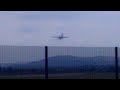 Airbus Beluga takes off from Airbus Broughton