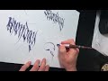 Mastering CALLIGRAPHY: Daily Practice with Pilot Parallel Pen | THEOSONE