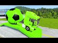 Car, Tractor, Truck, Bus, Train and Flight Transportation - #637 | BeamNG drive #Live