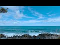 [4K] Keālia Beach Path, Kauai Hawaii | Virtual Walking Tour | Relaxing Travel Simulator