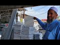 Incredible Process of Making Marble Tiles in Factory From big stones | Marble Manufacturing