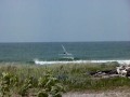 Surfing in Ristna, Estonia