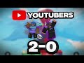 2 Youtubers VS #1 Wins Player In Roblox Bedwars..
