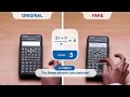 CASIO Scientific Calculator - Original vs Imitation