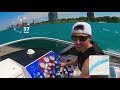 2002 fountain 35 ￼Lightning Top Speed Run Detroit River