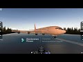 #Swiss001Landing Buttering a Very Rare Plane from Boeing! Boeing 707-300 - SimplePlanes