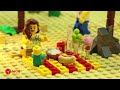 The shark's pursuit of prisoners at undersea - Lego Escape Shark Attack