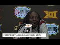 Audi Crooks finding her way as a true freshman at Iowa State
