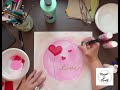 Love acrylic painting tutorial