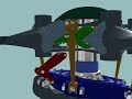 S-61 Sea King Rotor Head Animation