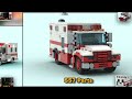 LEGO Ambulance in Different Scales | Comparison