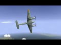 Full IL-2 1946 mission: Me-410s intercepting a B-17 combat wing