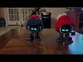 Robot EMO What Does The Fox Say?   2 EMOs Desktop Pet Animal Sounds #EMORobot