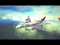 Airplane Crashes With CVR #3 (Pilot Sounds) | Besiege