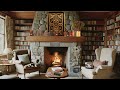Library Ambiance Relaxing Music 🍀Cottage Core 🍀Celtic Ambient Lowers Stress