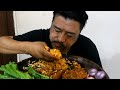 Spicy Pork Fats Mukbang / Naga King Chilly +  Onion 🧅/