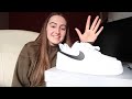 Nike Air Force 1 '07 Unboxing - Brand New womens nike trainers!