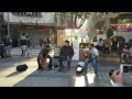 Street performers singing well in Macau