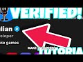 How To Get Verified In Julian’s Editor 2024 (UPDATED TUTORIAL) ✨🌟