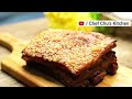［簡易食譜］自家製脆皮爆多汁燒肉/燒腩肉的做法/皮脆不硬大公開!!How to make Super Crispy And Juicy Chinese Pork Belly easy recipe