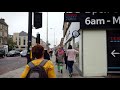 4K City Walks:  Edinburgh, Scotland To Leith - Virtual Walk Walking Treadmill Video
