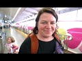 HELLO KITTY SHINKANSEN | Cutest Bullet Train Ride from Osaka to Fukuoka?