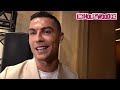 Cristiano Ronaldo & Georgina Rodriguez Interview With Press At The Minerales De Avila Brand Event