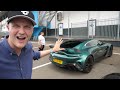 Getting Coffee In The NEW Aston Martin V12 Vantage