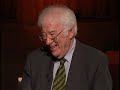 Seamus Heaney on poetry - The New Yorker Festival