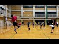 (Volleyball match) My usual friends are my enemies and it's the final match.