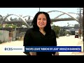 Thieves pilfer Los Angeles' 6th Street Bridge for metal, leaving the landmark in the dark