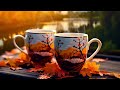 Smooth October Jazz 🍂 Autumn Day with Sweet Coffee Jazz Music & Relaxing Bossa Nova for Upbeat Moods