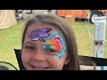 Face Painting: MERMAID tutorial- easy and fast