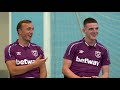 Declan Rice vs Mark Noble | 'Who Am I?' West Ham Teammates Quiz