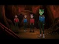 Klingons Destroy The Shuttle Carrying Tendy, Mariner, Boimler & T'Lyn - Star Trek Lower Decks 4x09