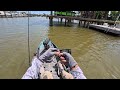 Kayak fishing by NASA Space Center Houston: They have big fish! (S7 E69)