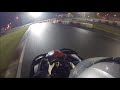 Kerst Kart (heat II) - damp slippery outdoor circuit @ Lille Karting