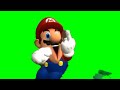 SMG4 Mario's Middle finger (Green Screen free to use)